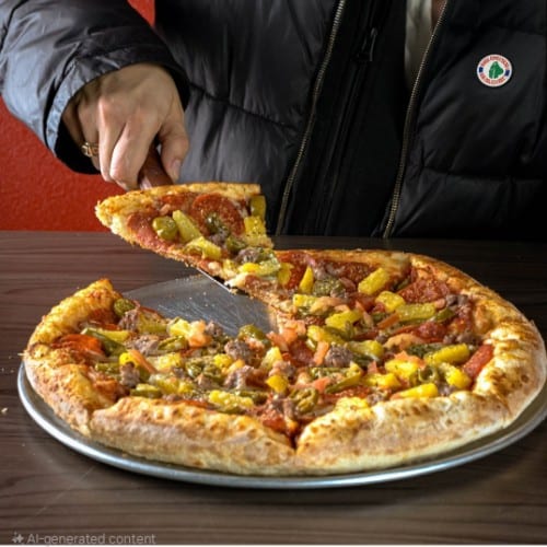 Tropical Sunset (14") Cauliflower Crust Tropical Sunset.