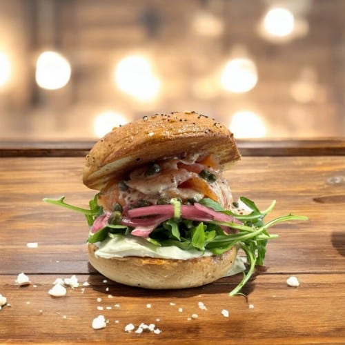 Gravlax Sandwich.