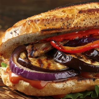 Eggplant Sandwich