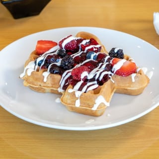 Berry Blast Waffles