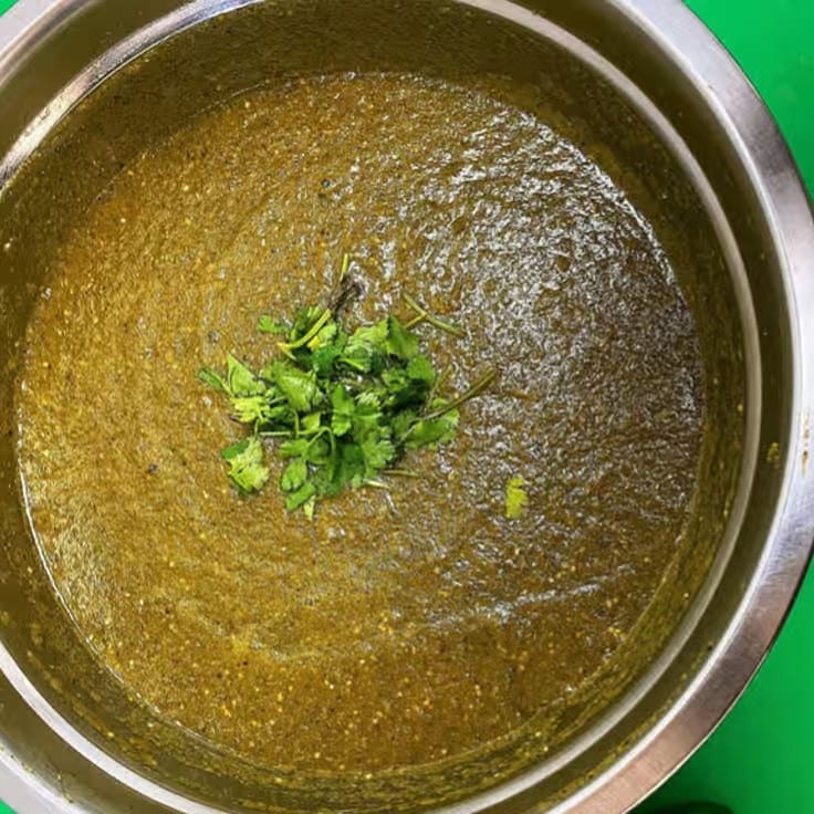 Large Order Green Salsa.