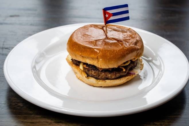 Frita Cubana Sandwich.