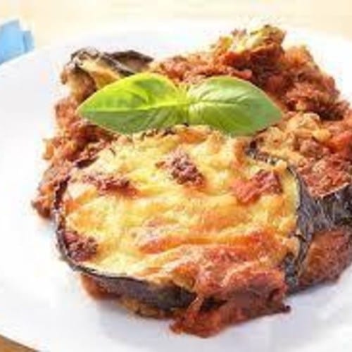 Eggplant Parmesan.