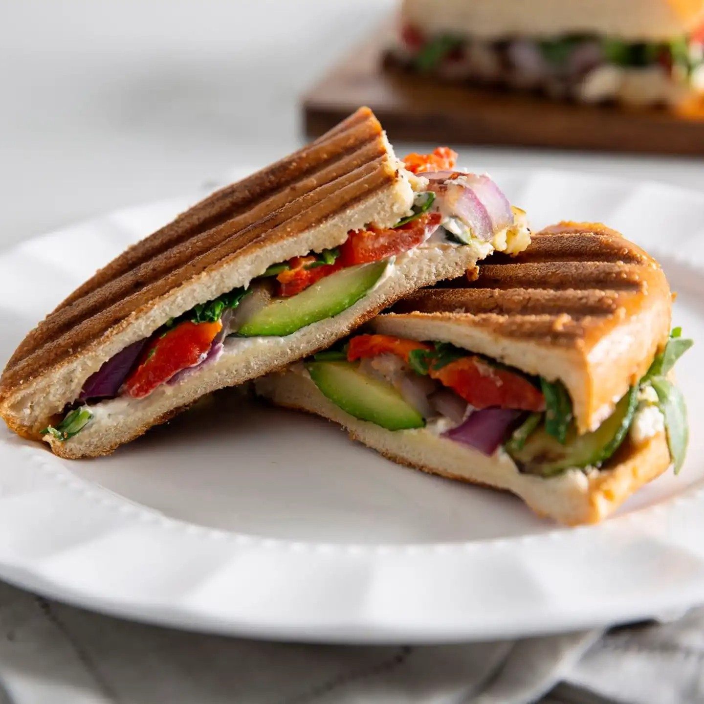 Balsamic Veggie Panini.