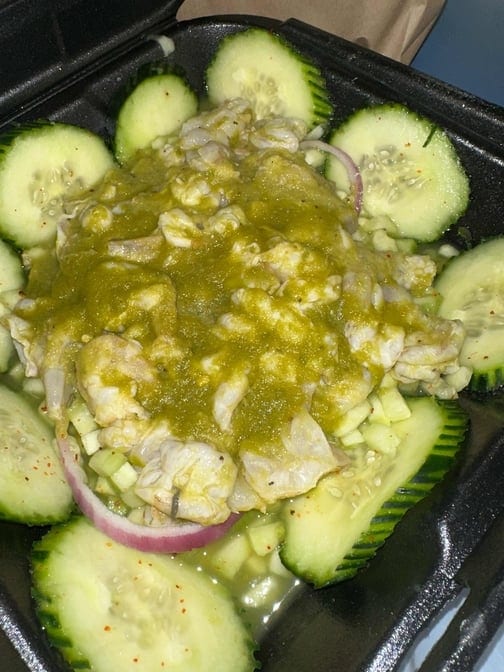 Aguachile Rojo O Verde / Red or Green Aguachile.