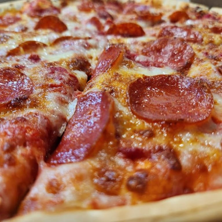 Lunch at Our Local Pizza Spot