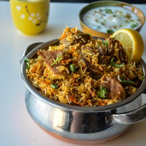 Lamb Biryani.