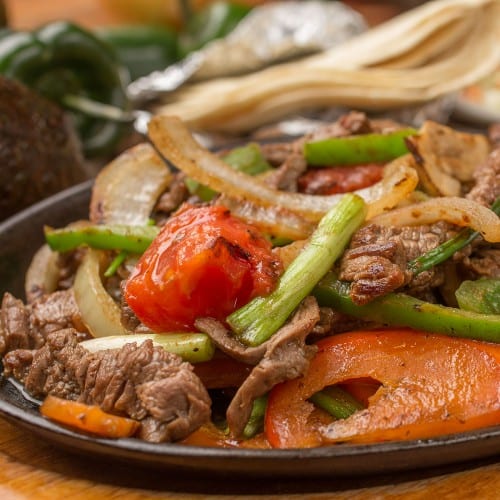 Sirloin Steak Fajitas (Regular).