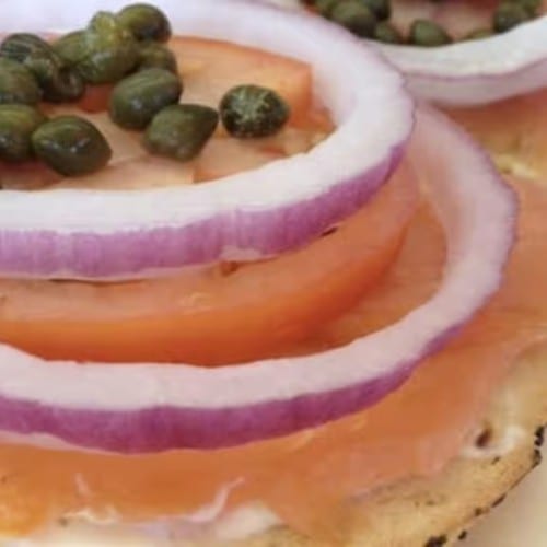 Lox Bagel.