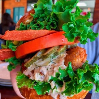 Southern Fried Chick'n Sammie