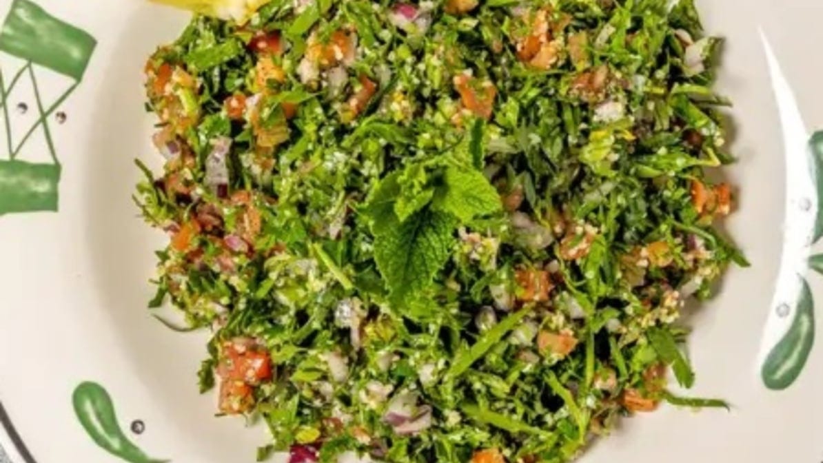 Tabouleh Salad.