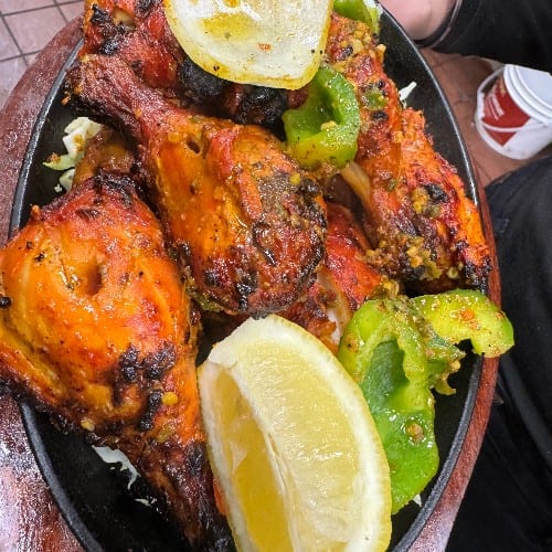Gulab Tandoori Chicken.
