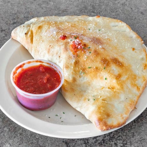 Ricotta & Mozzarella Calzone.