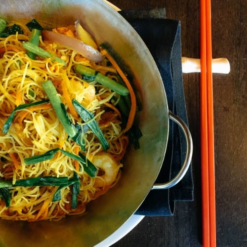 Singapore Rice Noodle 辣.