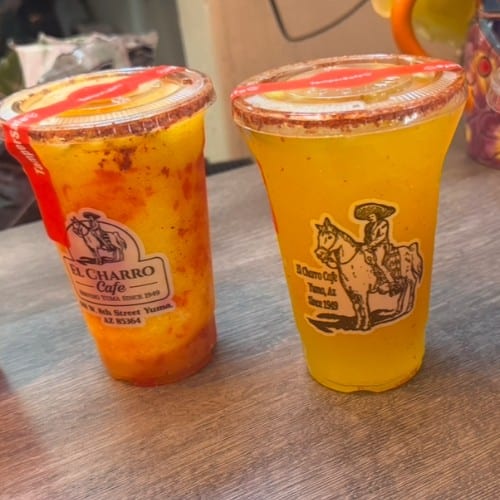 Mango Margarita - On the Rocks.