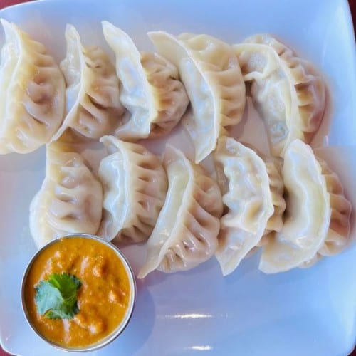 Mo:Mo (Dumplings) Chicken.