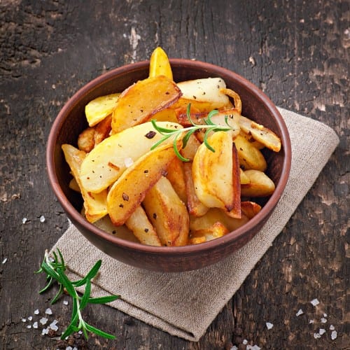 Roasted Lemon Potatoes.