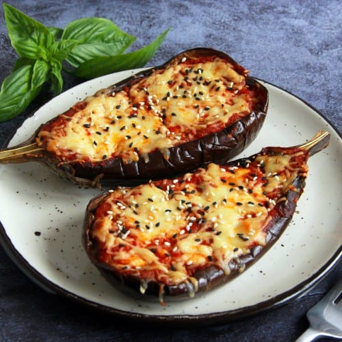 Eggplant Parmigiana.