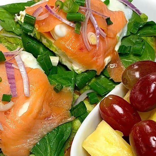 Smoked Salmon Avocado Toast.