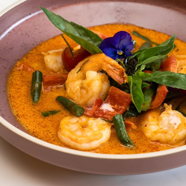 Penang Curry Shrimp, Bold Thai Seafood Experience