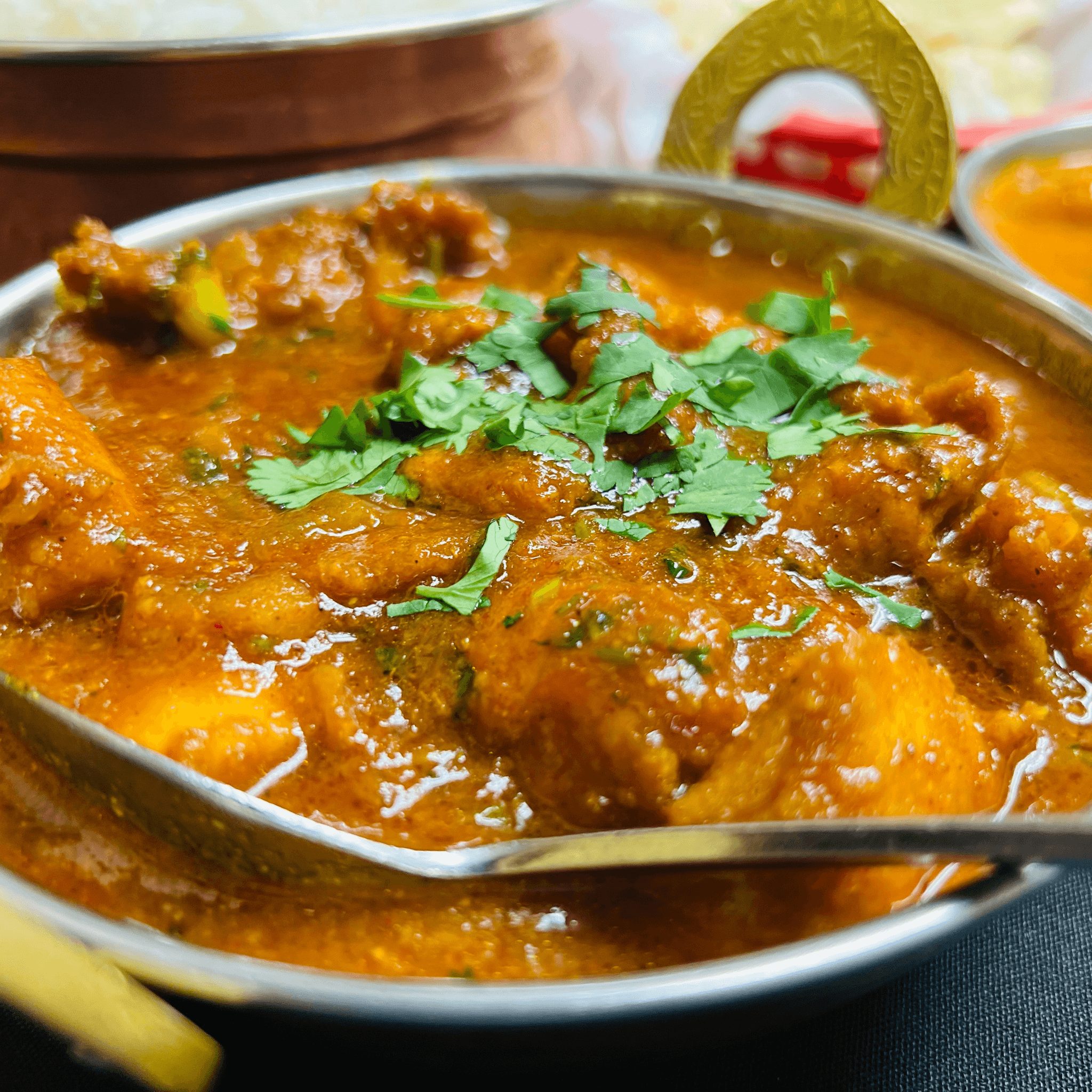 Lunch Chicken Honey Curry (GF).