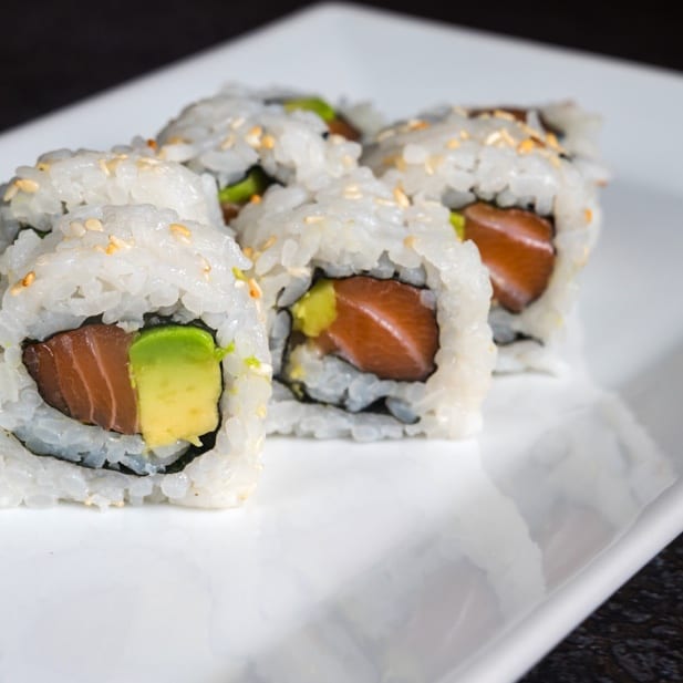 Salmon Avocado Roll.