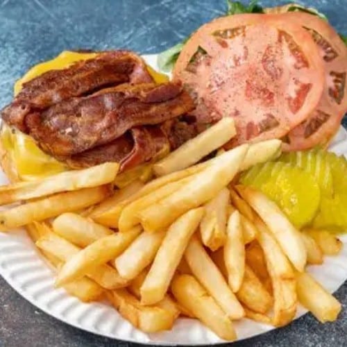 Bacon Cheeseburger.