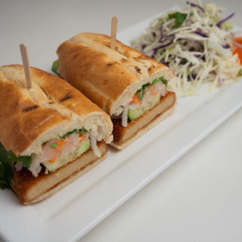 Vegan Chicken Po-Boy.