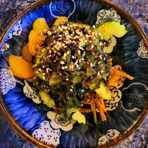 Seaweed Salad.