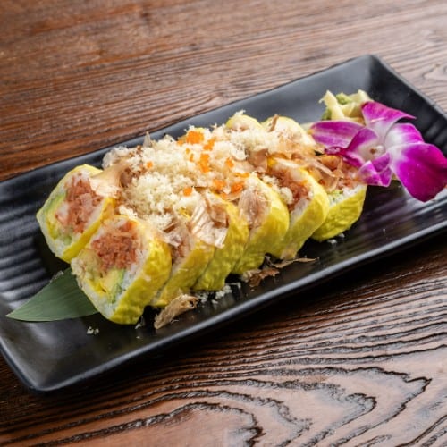 Spicy Yellow Dragon Roll.