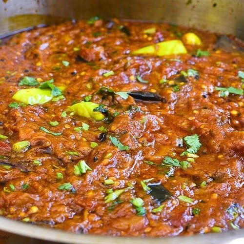 44. Achari Baigan (Spicy).