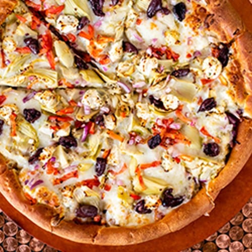 Mediterranean Pizza.