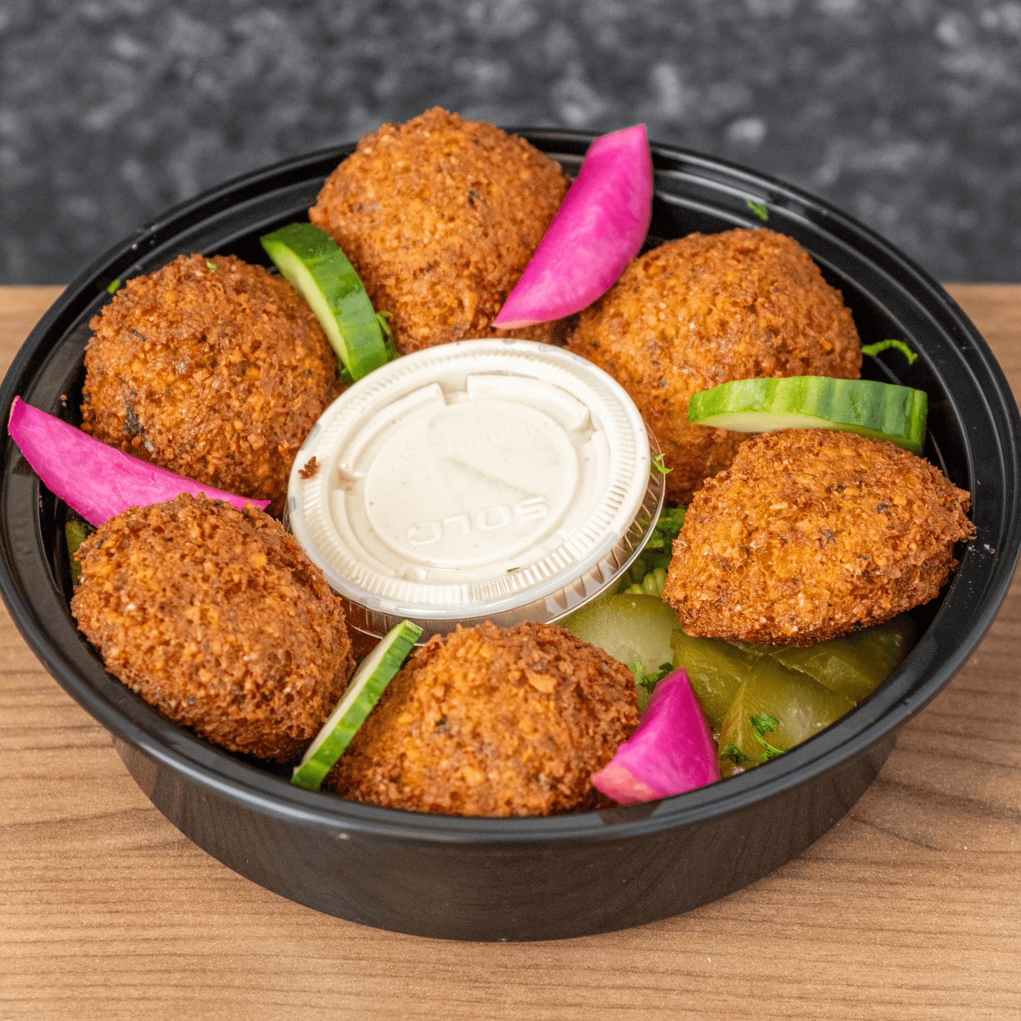 Falafel Plate.
