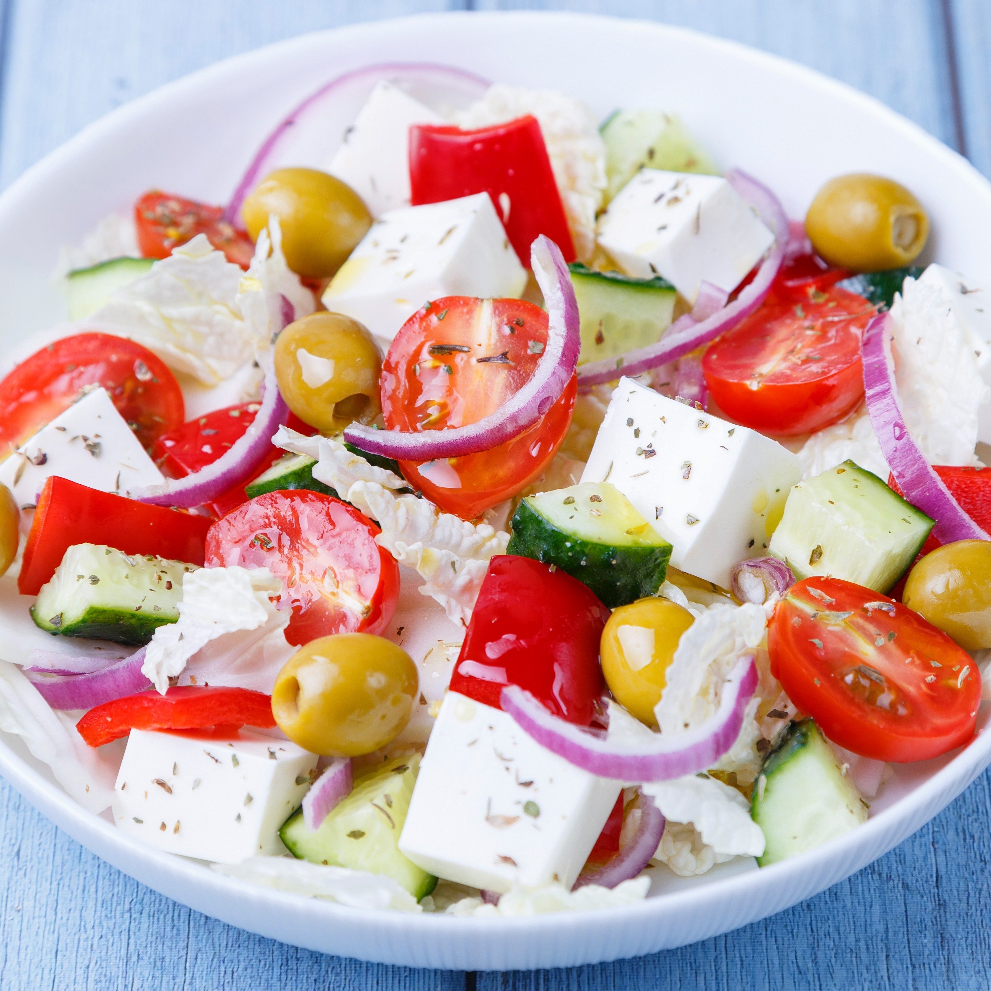 Greek Salad Without Meal.
