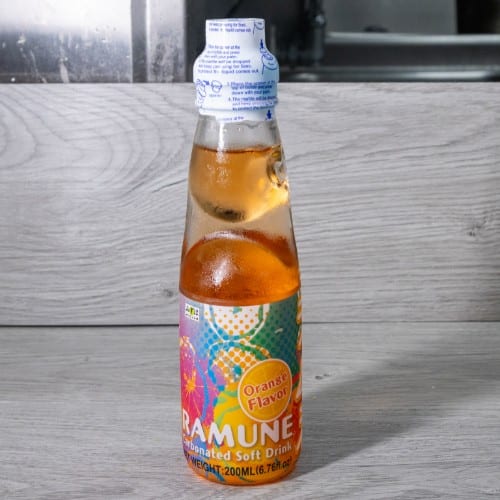 Orange Japanese Ramune.