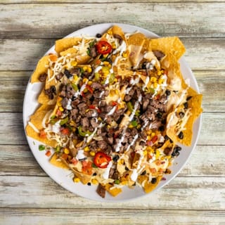Loaded Waffle Nachos