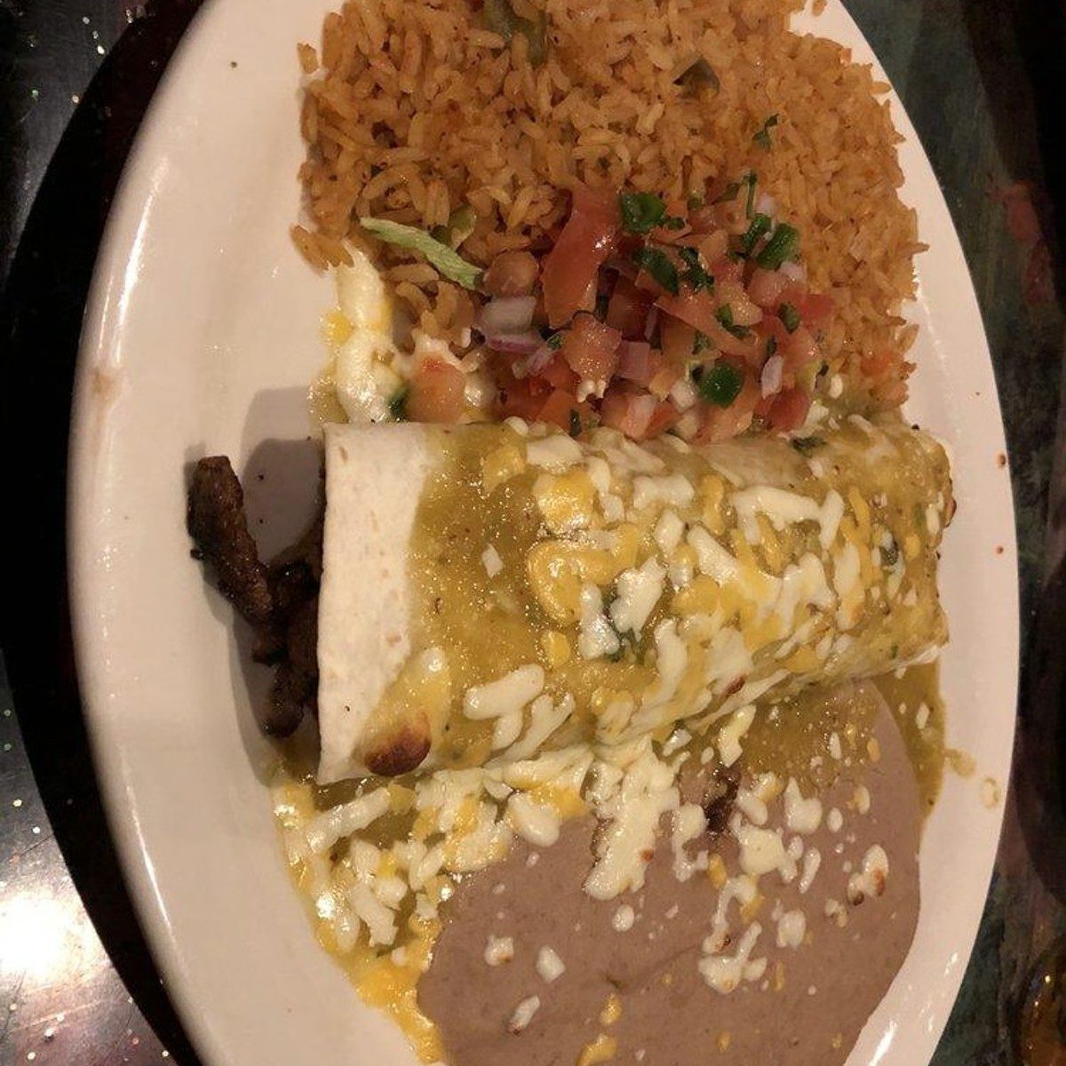 Burrito De Carne Asada.