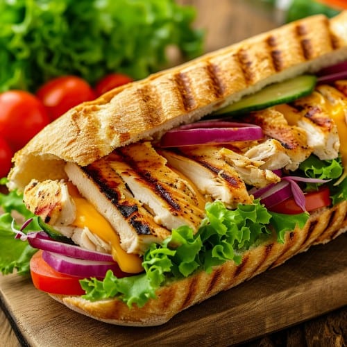 Grilled Chicken Sub.