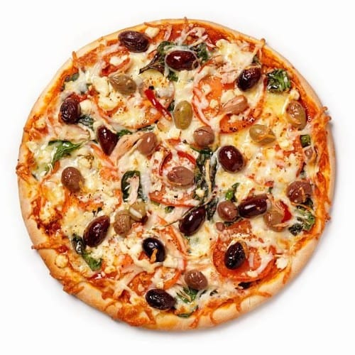 Villa's Mediterranean Pizza.