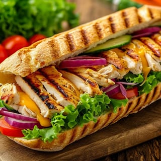 Grilled Chicken Sub (8")