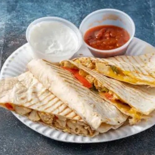Grilled Chicken Quesadilla.