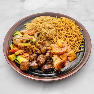 H18. Hibachi Steak & Scallops Combination