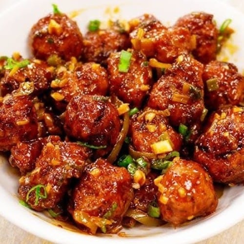 39. Vegetable Manchurian.