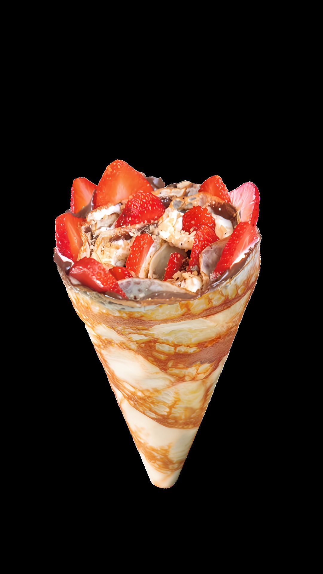 Strawberry Nutella Crêpe.