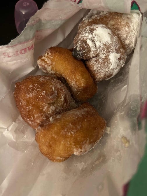 Zeppoles.
