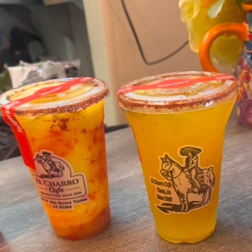 Mango Margarita - Blended.