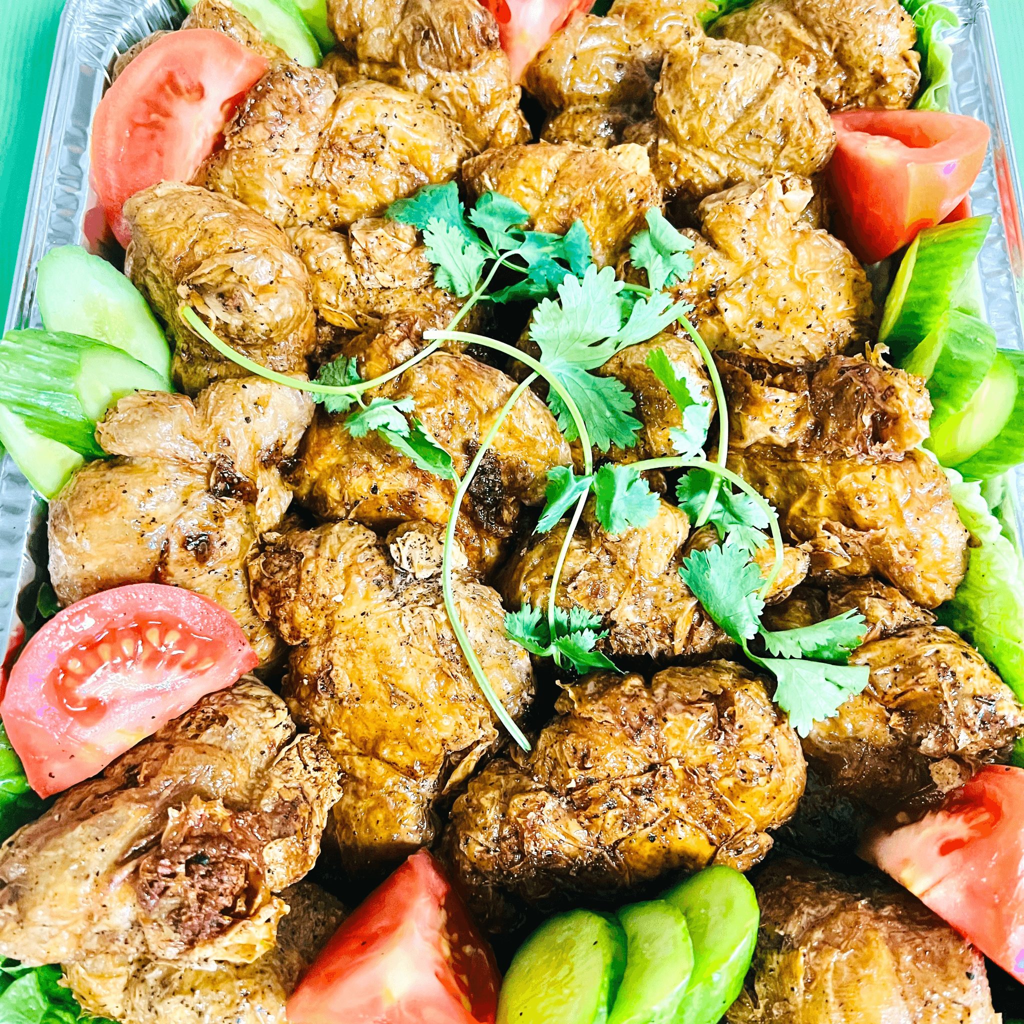 T9. Lemongrass Chicken S/L (tray Đùi Gà).