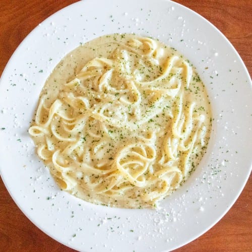 Fettucine Alfredo.