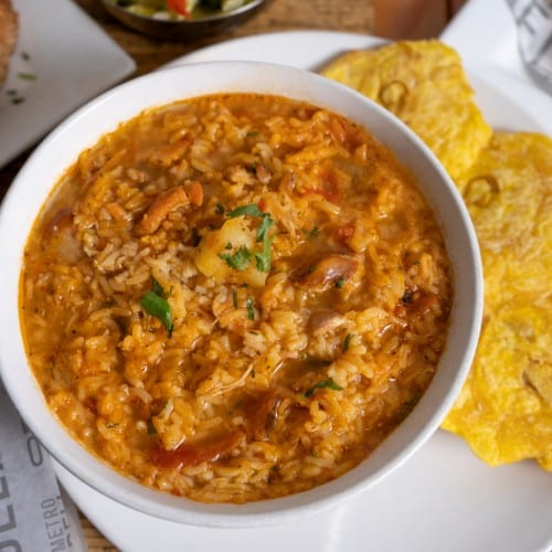 Chicken Asopao (Soup).