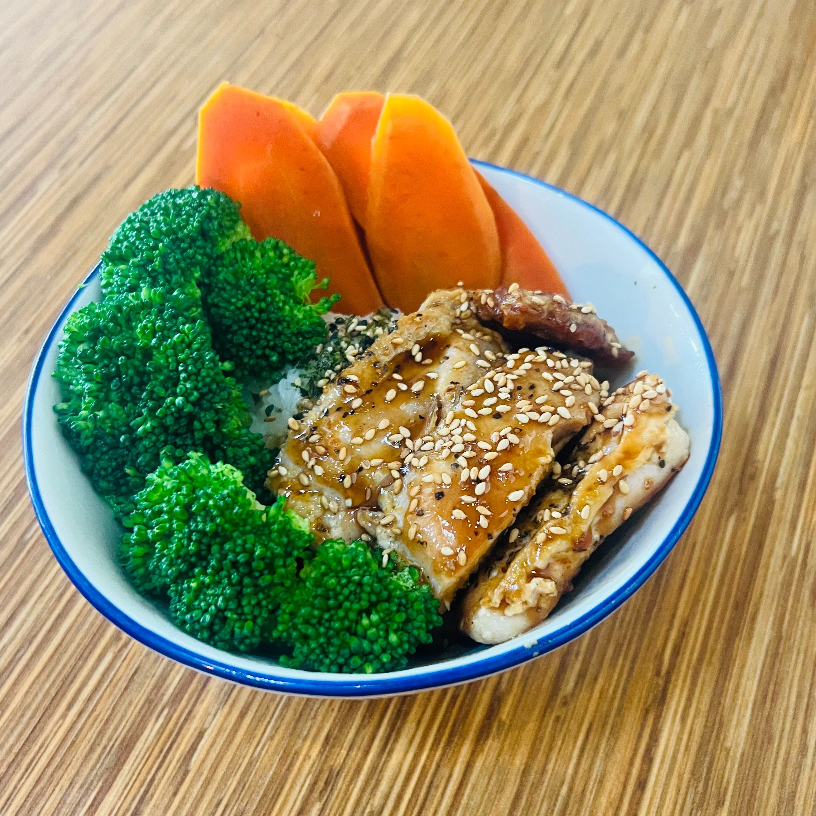 Chicken Teriyaki w/ Veggies.